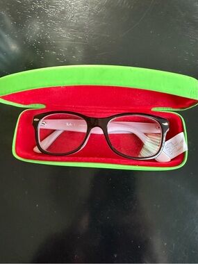 Ray-Ban Kids Black Frame Glasses